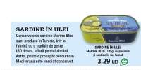 Sardine in ulei/sos tomat Marina Blue