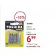 Baterii alkaline AA Toshiba