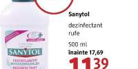 Dezinfectant rufe Sanytol