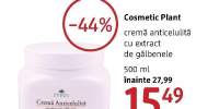 Crema anticelulitica cu extract de galbele Cosmetic Plant