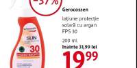 Lotiune protectie solara cu argan FPS 30