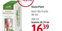 Elixir din fructe de soc Dacia Plant