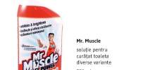 Solutie pentru curatat toaleta Mr. Muscle