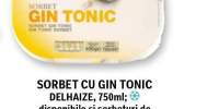 Sorbet cu gin tonic Delhaize
