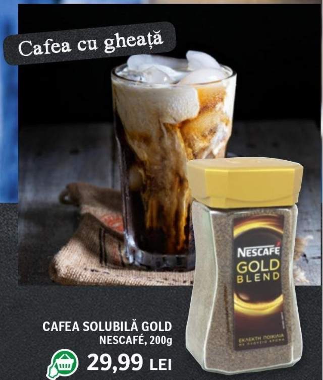 Cafea solubila Gold Nescafe
