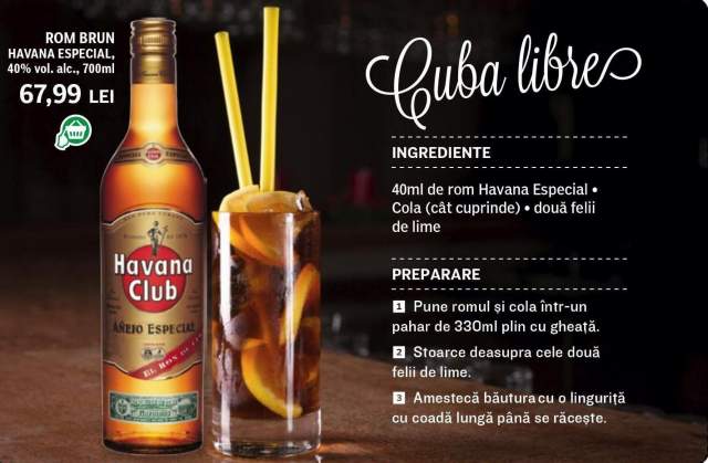 Cuba LIbre: Rom brun Havana Special