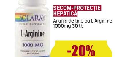 Medicamente L-Arigine Secom protectie hepatica
