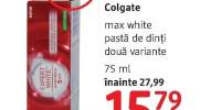 Colgate max white pasta de dinti
