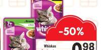 Hrana pentru pisici 7+ cu miel/pasare Whiskas