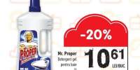 Detergent gel pentru baie Mr. Proper