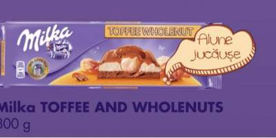 Milka Toffee and wholenuts
