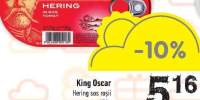Hering sos rosii King Oscar