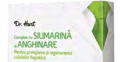 Dr. Hart Complex cu SIlimarina si Anghinare - protectie hepatica