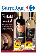 Catalog special Carrefour "Vinuri", 26 septembrie - 9 octombrie 2013