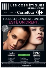 Catalog Carrefour 'Les Cosmetiques' 20 februarie - 8 martie 2014