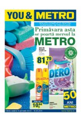 Catalog Metro 'Curatenia de primavara' 20 martie - 16 aprilie 2014