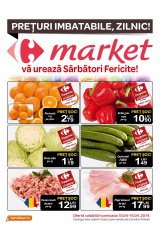 Catalog Carrefour Market 10 - 16 aprilie 2014