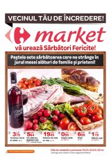 Catalog Carrefour Market oferte de Paste 15 - 23 aprilie 2014