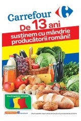 Pliant Carrefour 'Produse romanesti' 26 iunie - 2 iulie 2014