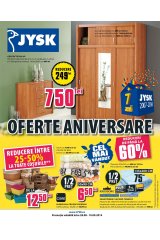 Catalog JYSK casa si gradina 28 august - 10 septembrie 2014 'Promotii aniversare'