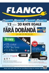 Catalog Flanco electronice si electrocasnice 31 august - 20 septembrie 2014