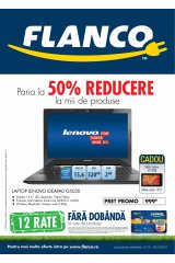 Catalog Flanco electronice si electrocasnice 12-18 octombrie 2014 'Pana la 50% la mii de produse'