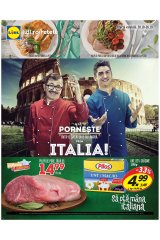 Catalog Lidl 20-26 octombrie 2014 'Porneste intr-o calatorie culinara prin Italia'
