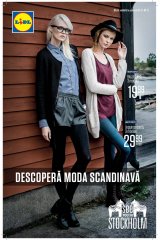 Catalog Lidl 3 - 9 noiembrie 2014 'Descopera moda scandinava'