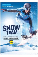 Catalog Lidl 10 - 16 noiembrie 2014 'Snow Team'
