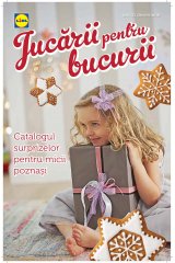 Catalog Lidl 1 - 21 decembrie 2014 'Jucarii pentru bucurii'