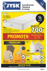 Catalog JYSK casa si gradina 5 - 11 februarie 2015 'Scandinavian Sleeping & Living'