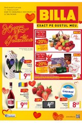 Catalog Billa Supermarket 12 - 18 februarie 2015 'Exact pe gustul meu.'