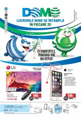 Catalog Domo electronice si electrocasnice 19  februarie - 4 martie 2015 'Lucrurile bune se intampla in fiecare zi'
