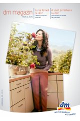 Catalog dm magazin 5 - 24 martie 2015 'Luna femeii la dm!'