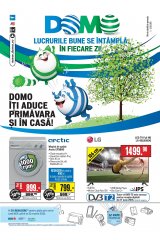 Catalog Domo electronice si electrocasnice 5-25 martie 2015 'Lucrurile bune se intampla in fiecare zi'