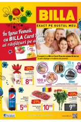 Catalog Billa supermarket 5-11 martie 2015 'Exact pe gustul meu'