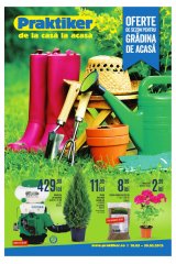 Catalog Praktiker casa si gradina 10 - 30 martie 2015 'Oferte de sezon pentru gradina de acasa'