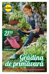 Catalog Lidl 16 - 22 martie 2015 'Gradina de primavara'