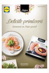 Catalog Lidl Deluxe 23 martie - 12 aprilie 2015 'Deliciile primaverii'