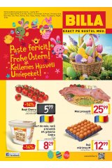 Pliant Billa supermarket 26 martie - 4 aprilie 2015 'Paste fericit!'