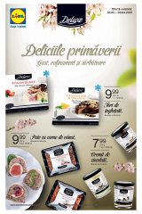 Catalog Lidl 30 martie - 5 aprilie 2015 'Deliciile primaverii'