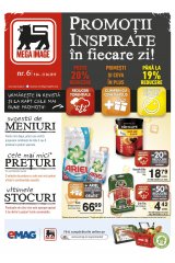 Revista Mega Image Supermarket 9- 21 aprilie 2015 'Promotii inspirate in fiecare zi'