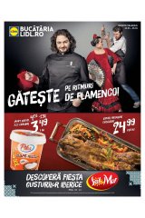 Catalog Lidl 20 - 26 aprilie 2015 'Gateste pe ritmuri de Flamenco!'