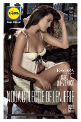 Catalog Lidl 20 - 26 aprilie 2015 'Noua colectie de lenjerie'