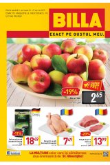 Catalog Billa Supermarket 23 - 29 aprilie 2015 'La multi ani celor care isi sarbatoresc ziua onomastica de SF. Gheorghe!'