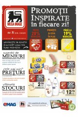 Revista Mega Image Supermarket 7 - 19 mai 2015 'Promotii inspirate in fiecare zi'