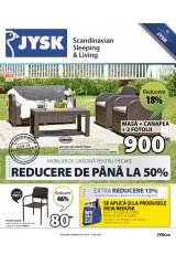 Catalog JYSK casa si gradina 14 - 27 mai 2015 'Scandinavian Sleeping & Living'