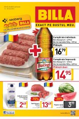 Catalog Billa Supermarket 14 - 20 mai 2015 'Exact pe gustul meu 12 pag.'