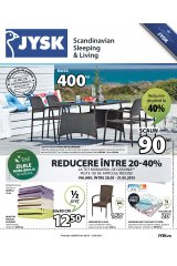 Catalog JYSK casa si gradina 28 mai - 10 iunie 2015 'Scandinavian Sleeping & Living'