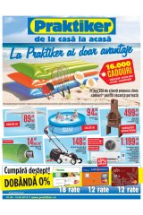 Catalog Praktiker casa si gradina 1-14 iunie 2015 'La Praktiker ai doar avantaje'